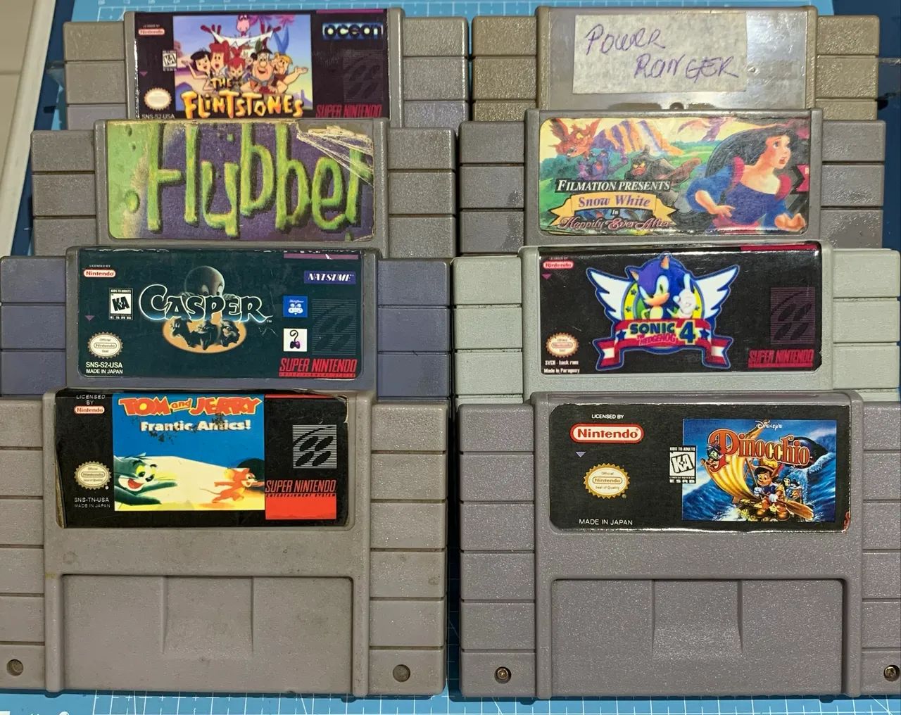 Jogos paralelos 50 cada Super Nintendo 