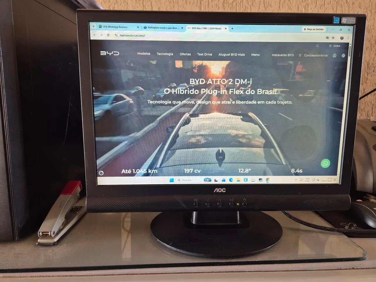 Munitor AOC 15" 718S LCD - Foto 5