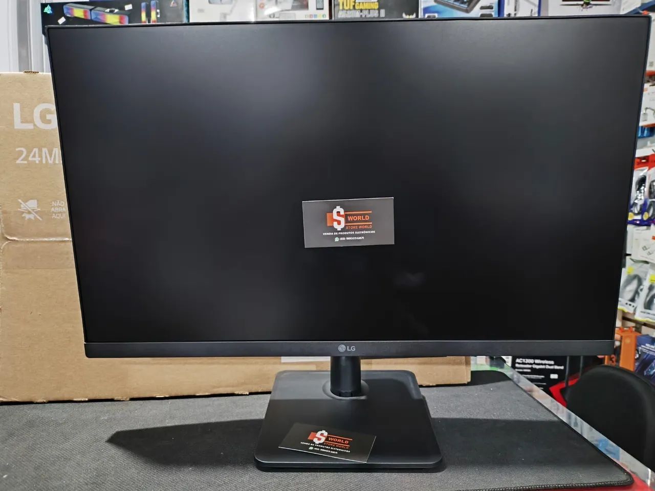 Monitor Gamer 24 Polegadas LG 100Hz HDMI - Pronta entrega. Loja Store World 