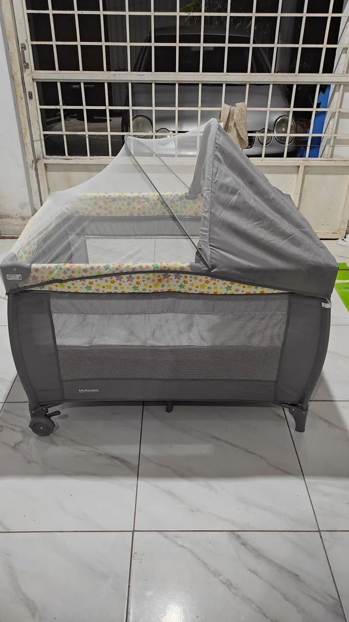 Vendo Berço cercado + colchão  - Foto 2