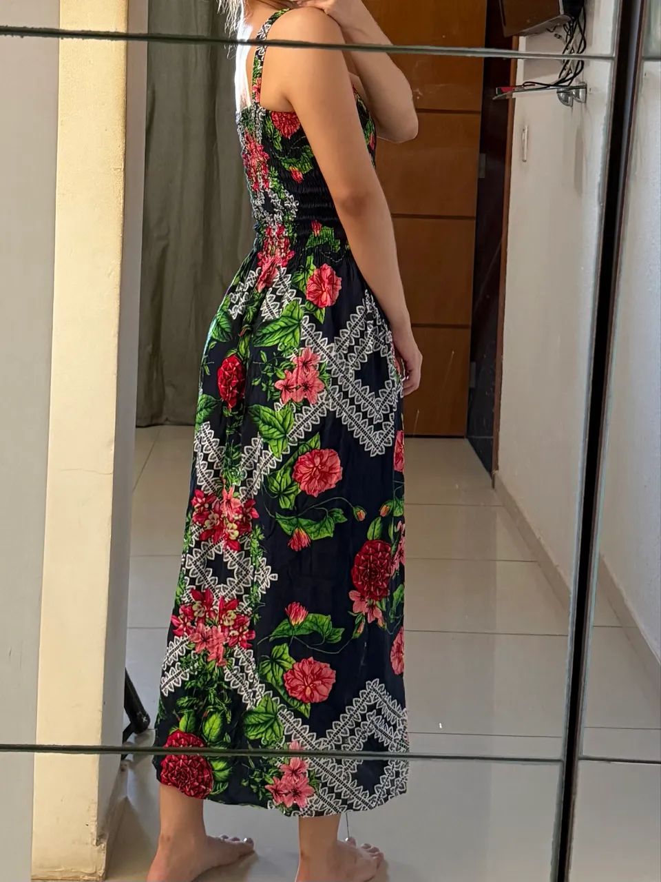 Vestidos longos estampados - Foto 4