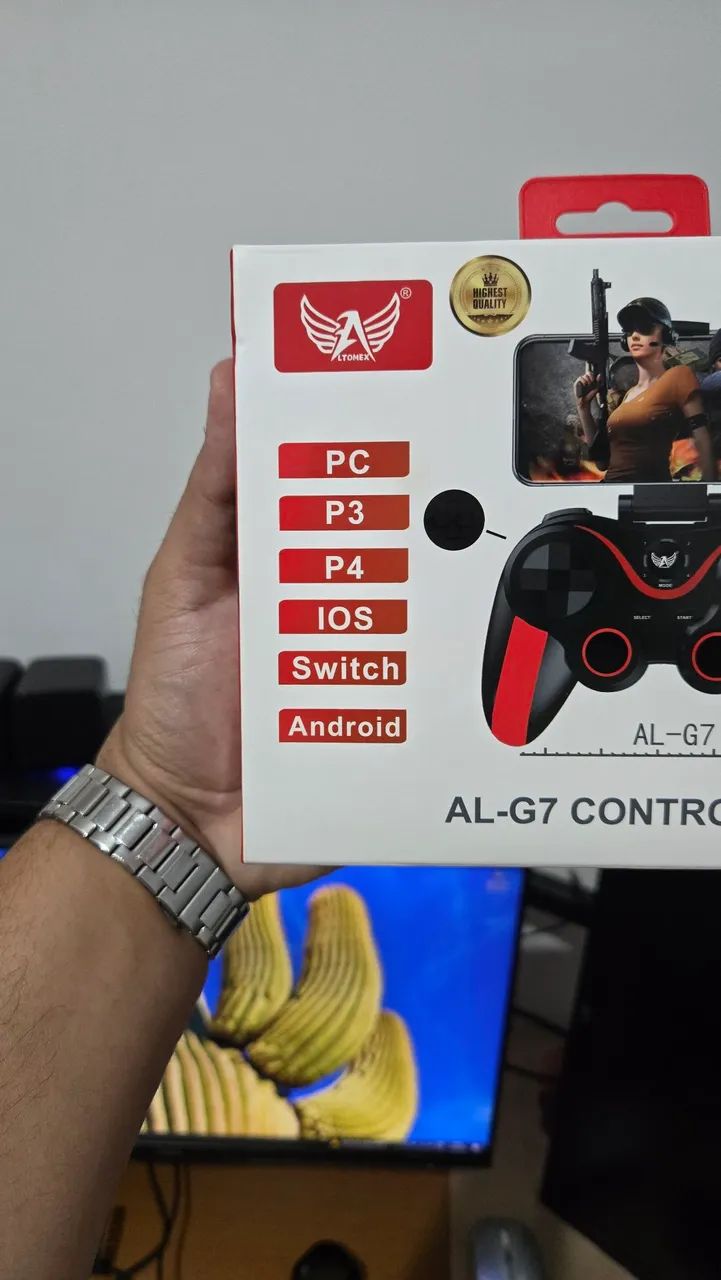 Controle Bluetooth AL-G7 (Compatível com vários dispositivos) - Foto 2