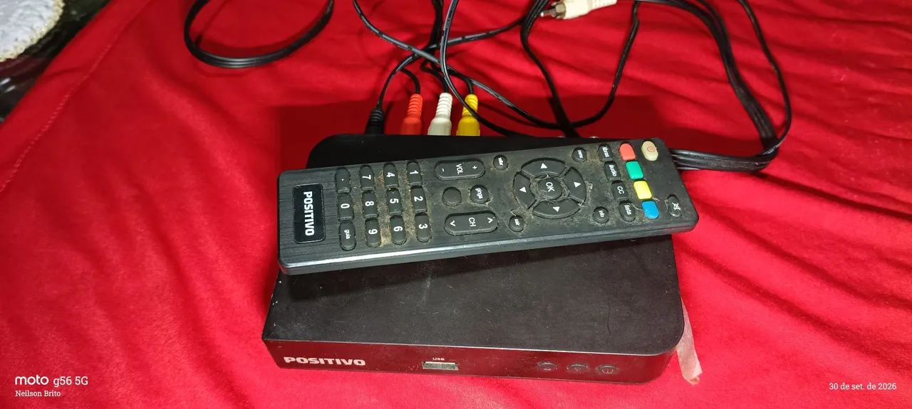 Conversor e gravador de TV digital da marca Positivo 