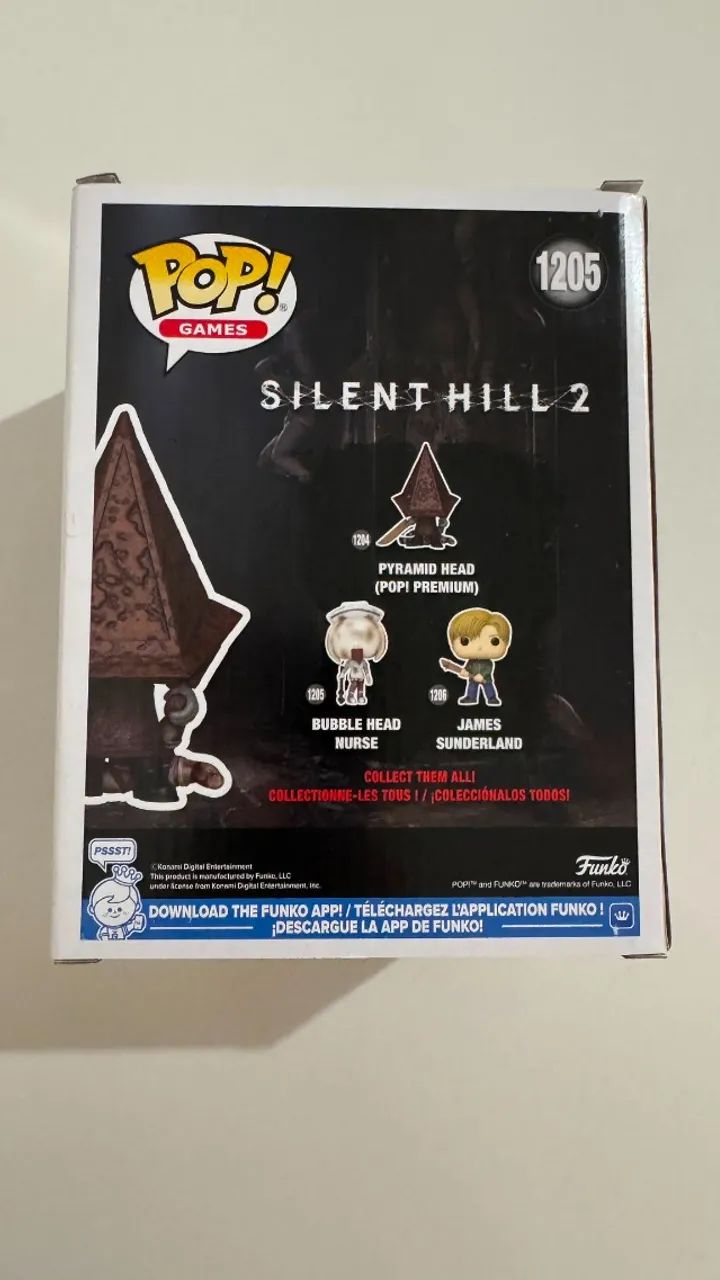 ORIGINAL Funko Pop Silent Hill 2 - Pyramid Head #1205 / Premium  - Foto 2
