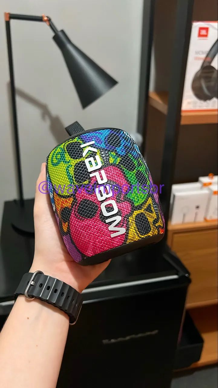 Caixa de som Colorful Speaker KAPBOM - Foto 2