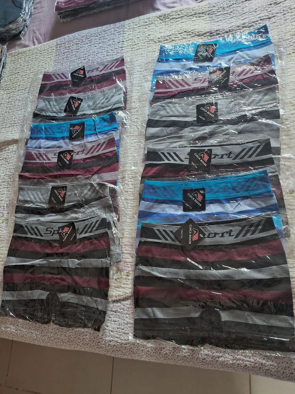 Kit 6 Cueca boxer box P M G GG - Foto 2