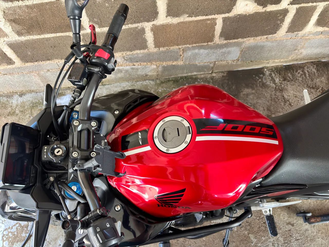 CB 500F 2021 Estado de Zero - Foto 4