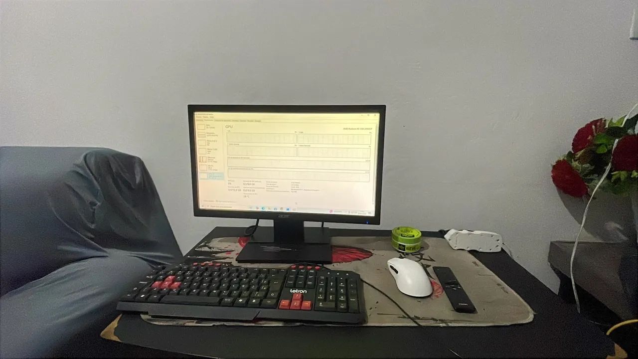 Pc completo com placa de vídeo 