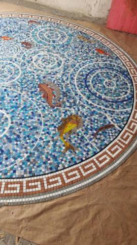 Golfinho para Piscina mosaico - Foto 6