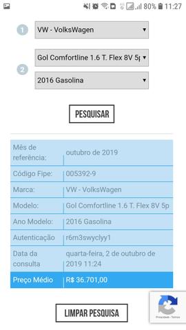 Gol Comfortline 1.6 2016 - Foto 13