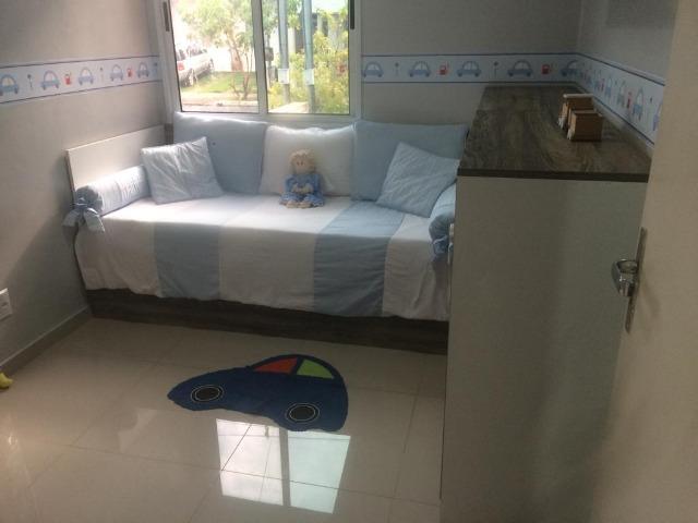 Linda casa 3/4 condomínio Rubi no porcelanato e moveis planejados - Foto 14