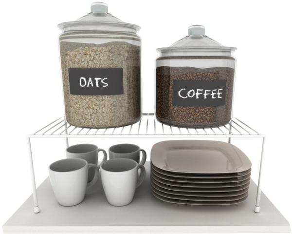 Organizador para armário cozinha 8 pçs Branco - Novo - Foto 6