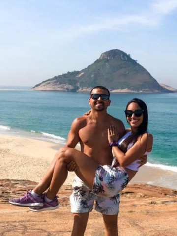 Kit Shorts Summer Casal com 2 Shorts Estampas 2021 - Foto 3