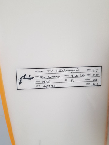 Vendo prancha diamond rusty 6'2 - Foto 3