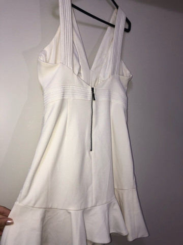 vestido branco olx