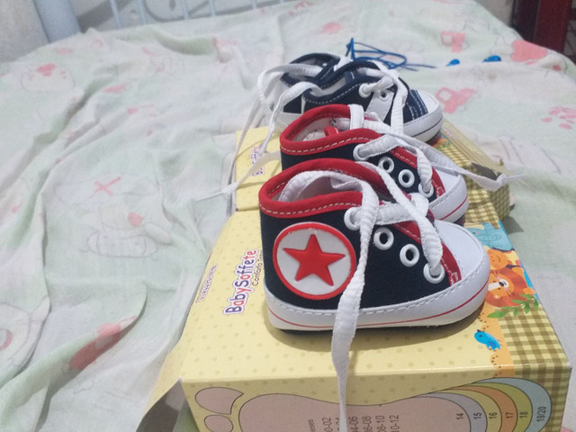 tamanho de calçado para recem nascido