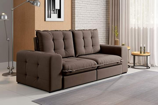 Sofa retratil e reclinavel fofissimo KAL717