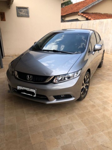 HONDA CIVIC LXR 2.0 FLEXONE 2015 TOP!