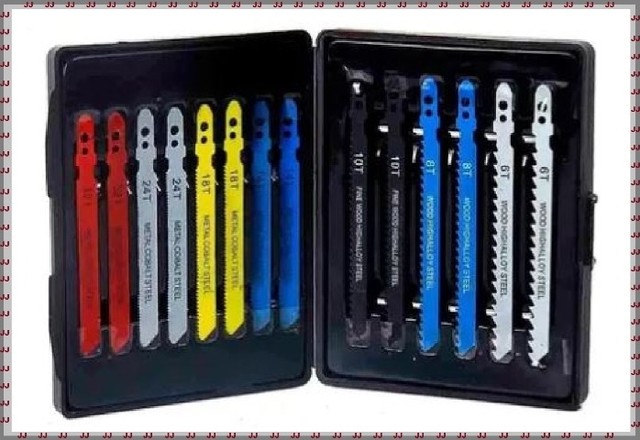 Kit 14 serras tico-tico com bitolas variadas - Foto 2