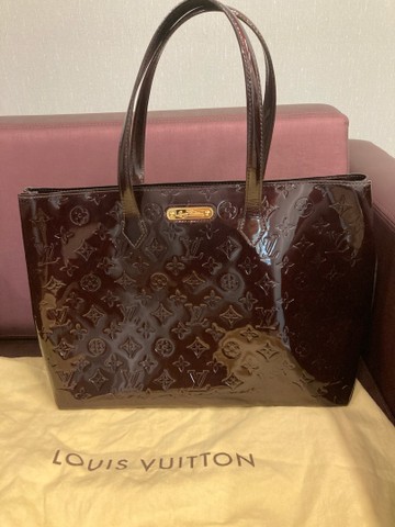 maroon louis vuitton bolsa