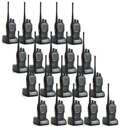 20 Unidades De Rádio Comunicador WalkTalk bf-777s