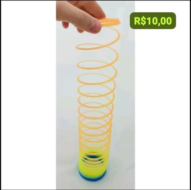 O brinquedo Que nunca sai da moda mola maluca - Foto 3