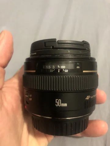 Objetiva Canon 50mm f/1.4