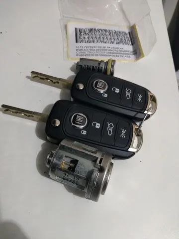 Kit Chaves Com Cilindros Fiat Toro Argo/cronos Original - Foto 2