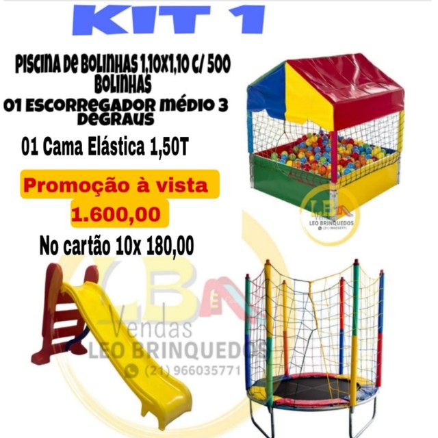 Brinquedos kits para venda novas e com garantia  - Foto 3