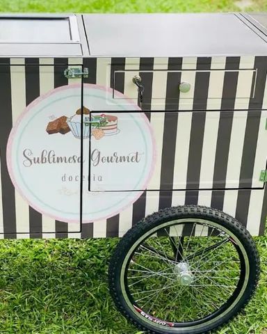 Food Cart com rodas aparentes semi novo - Foto 6