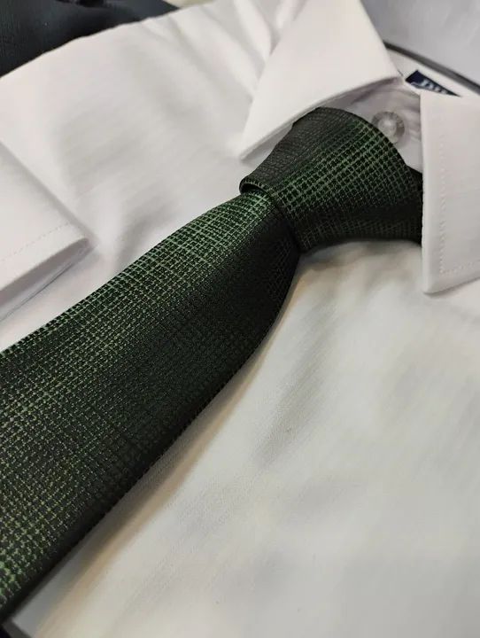 Gravata slim jacquard lançamento  - Foto 4