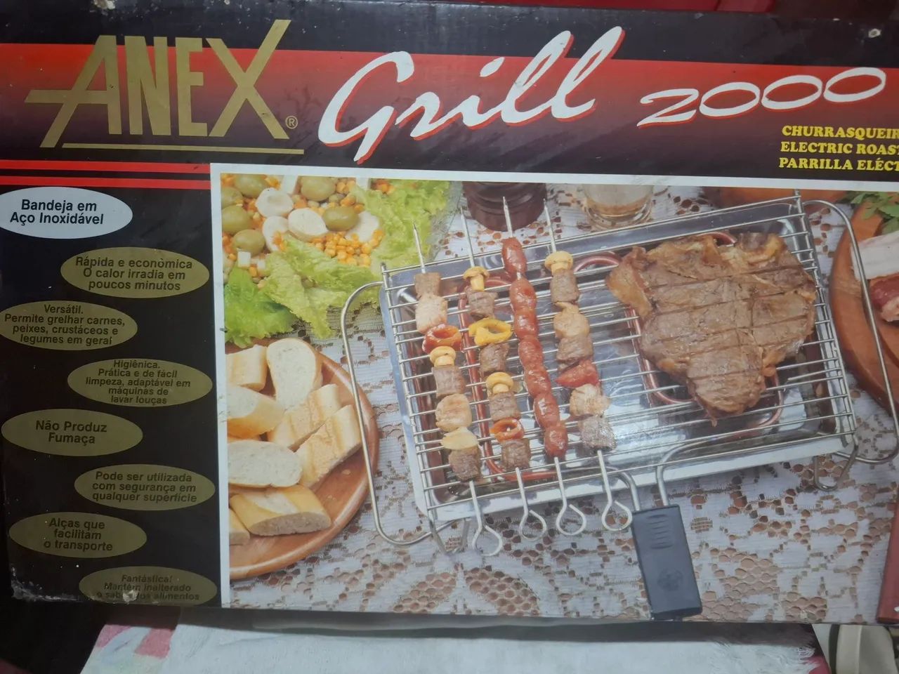 Churrasqueira eletrica anex grill - Foto 2