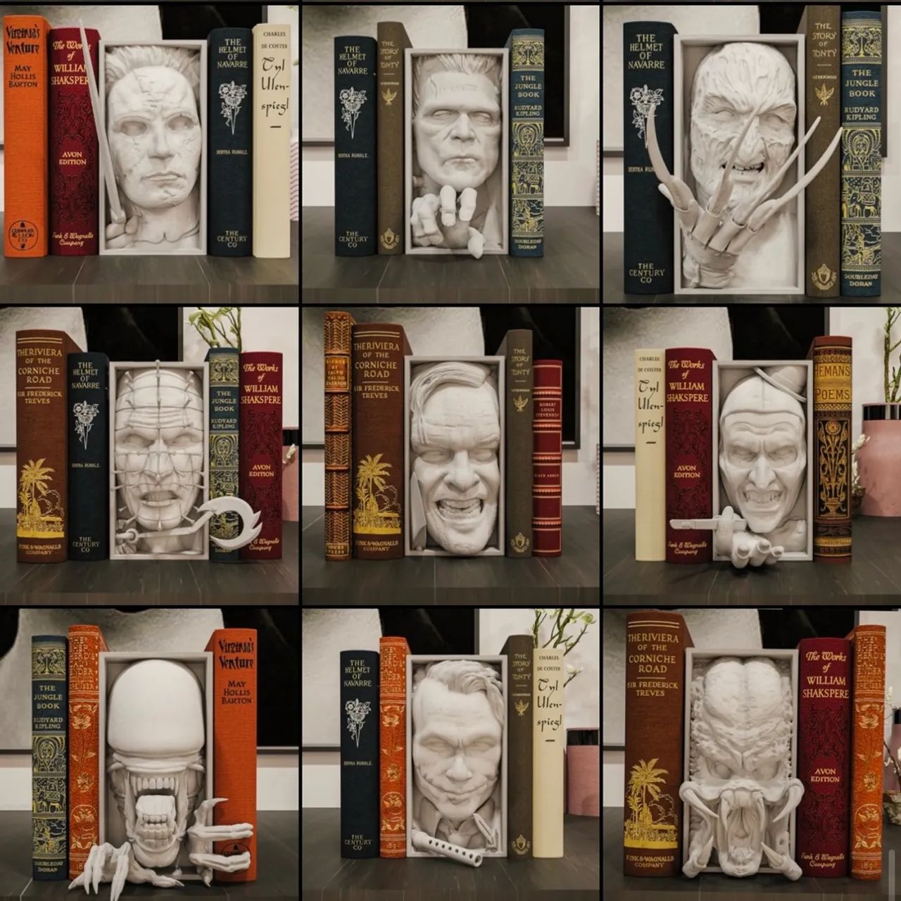 Aparador de Livros/ Decoração de Parede