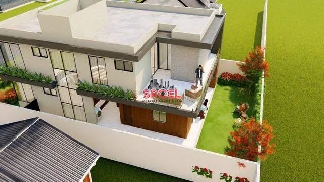 Casa em condomínio fechado, à venda, com 4 quartos, 3 suítes, no bairro Centro. - Foto 5