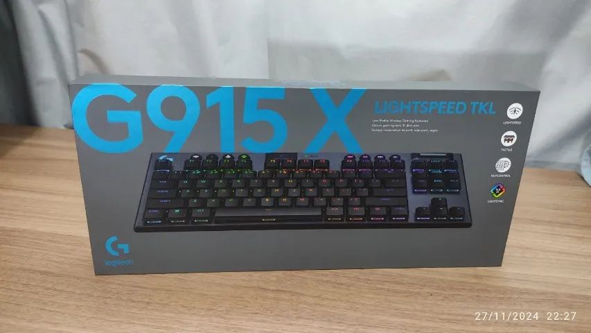 Teclado Logitech G915 X Lightspeed TKL Gamer Semfio 
