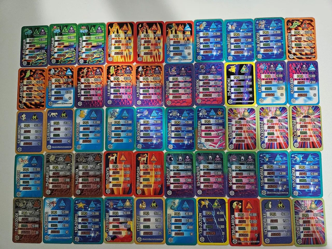 Coleção Supercartas Pokemon Original Elma Chips 1999 - Foto 2