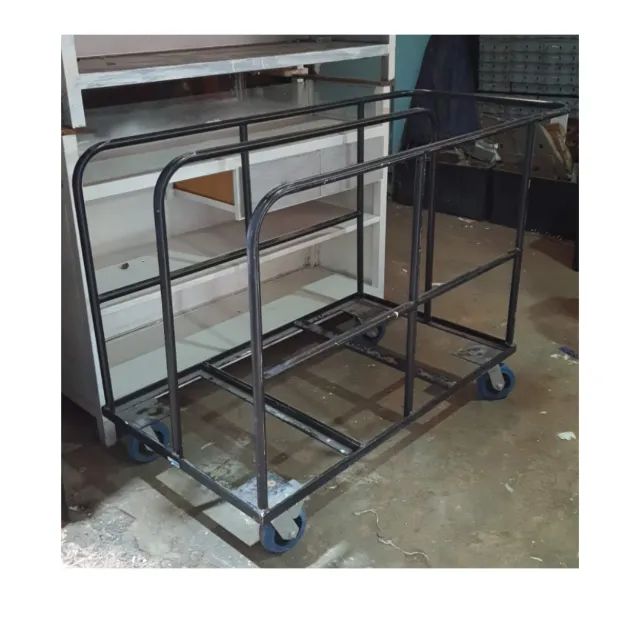 Carrinho de Transporte de Aço Reforçado Carro para Carga Tipo Plataforma. 300kg Reforçado