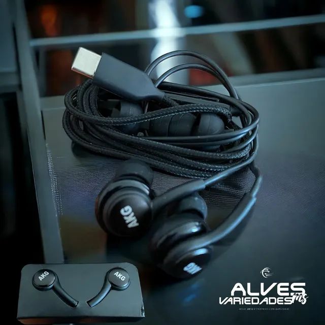 Fone de ouvido AKG type-c