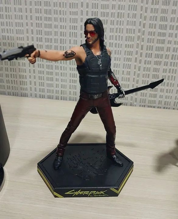 Figura Jogo Cyberpunk 2077 Johnny Silverhand Dark Horse - Foto 2