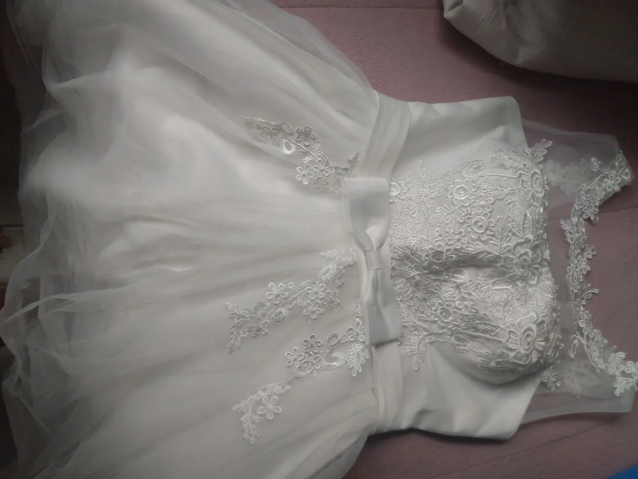 Vestido de noiva branco renda