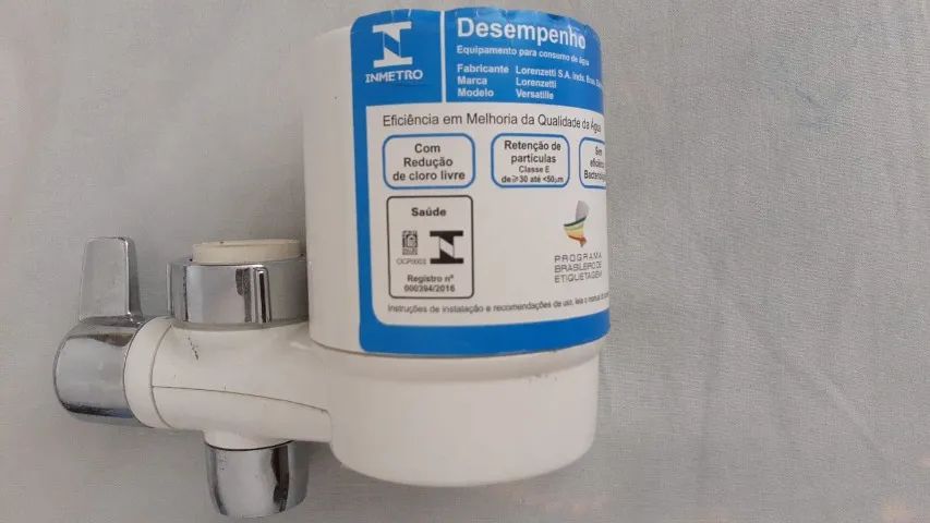 Purificador de Água para Torneira Versatille + Refil novo na embalagem - Foto 5