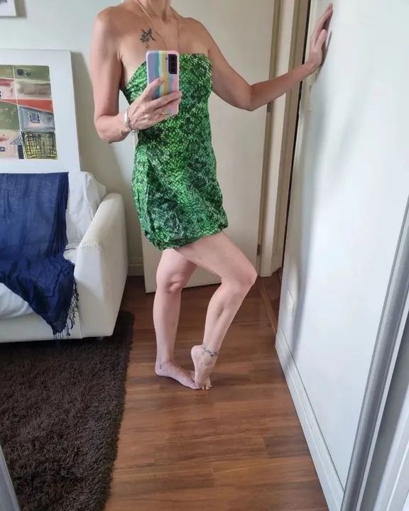 vestido farm sem alça p - Foto 2