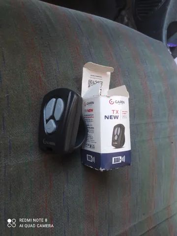 Controle remoto Garen PPA para portão automático e alarme 