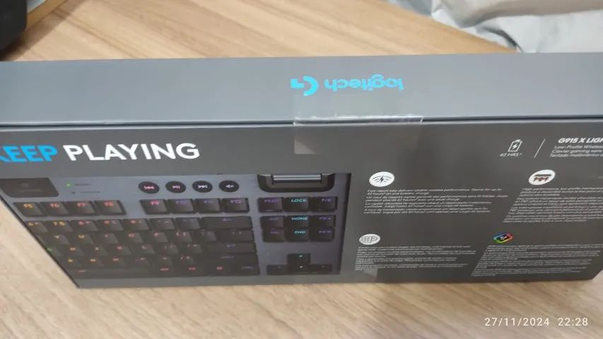 Teclado Logitech G915 X Lightspeed TKL Gamer Semfio  - Foto 5