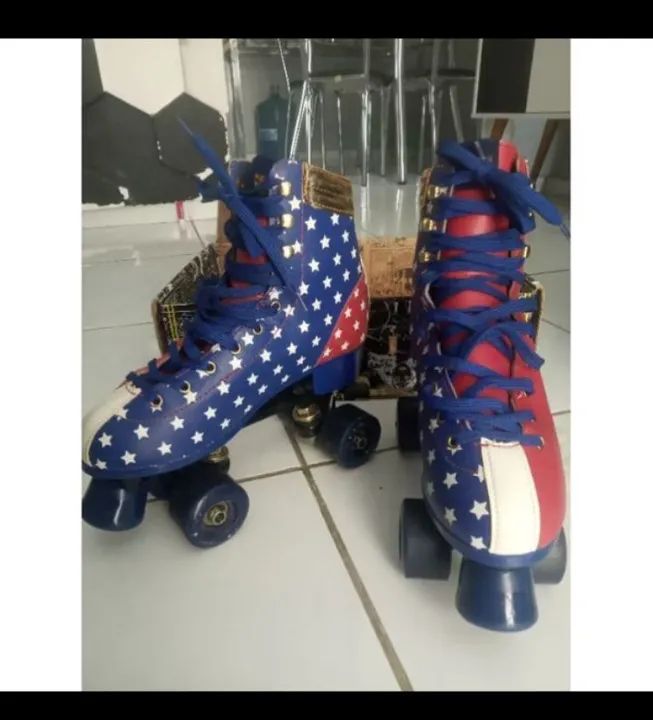 Patins mulher maravilha 