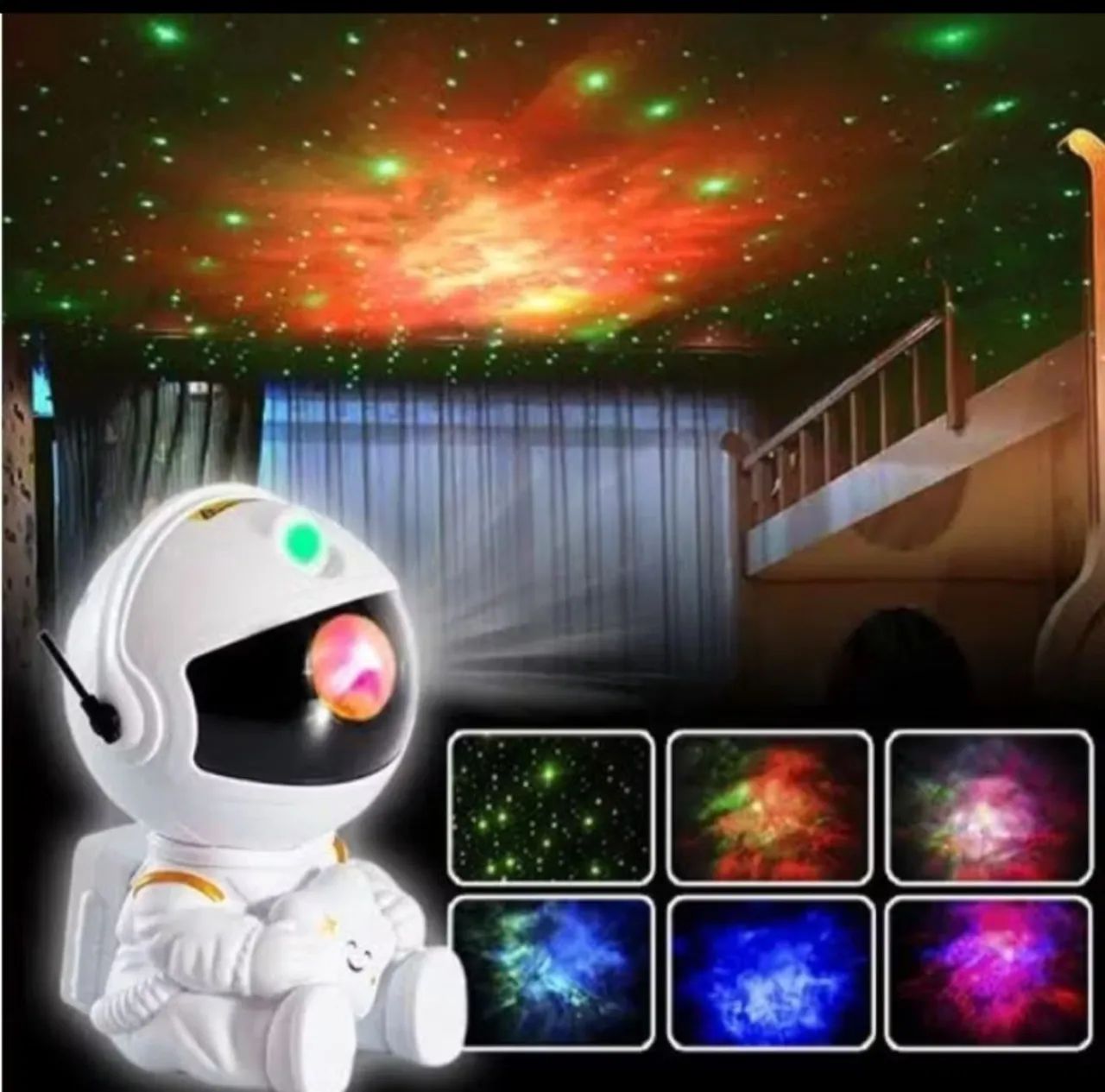 Projetor Astronauta Galáxia  - Foto 5