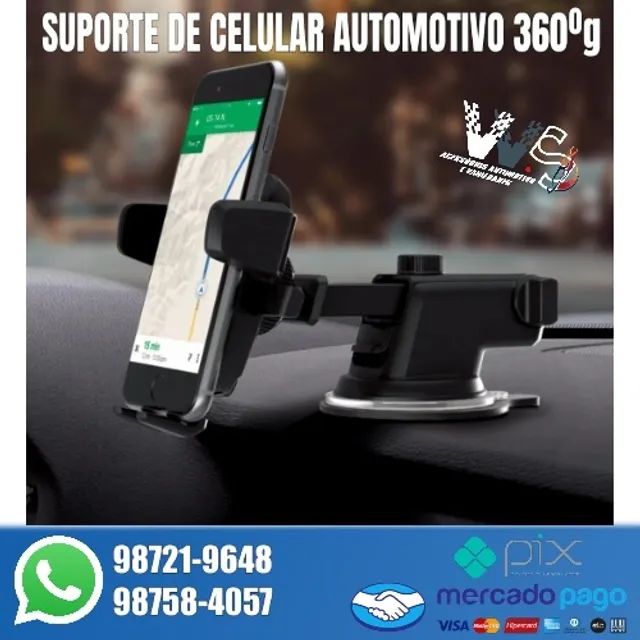 suporte pratico para carro fixação painel e para-brisa top  