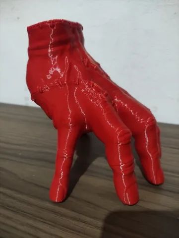 Mãozinha Wandinha Vandinha Impressão 3D