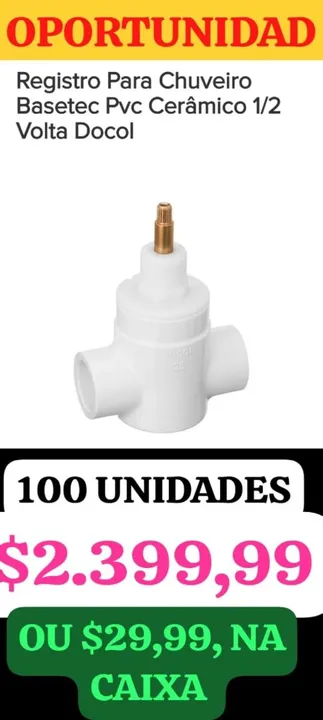 PREÇO P/ REVENDER, C/ LUCRO CERTO! LEIAM: