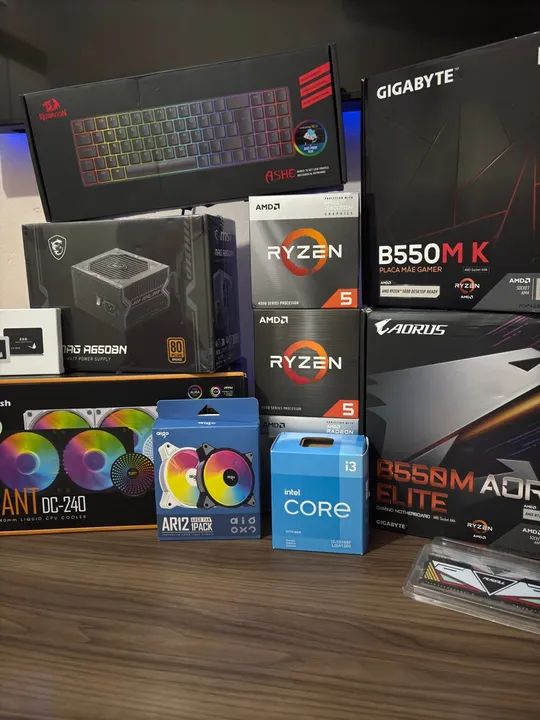 COMPUTADORES GAMERS ( NOVOS ) MONTAGENS E LIMPEZAS - Foto 3